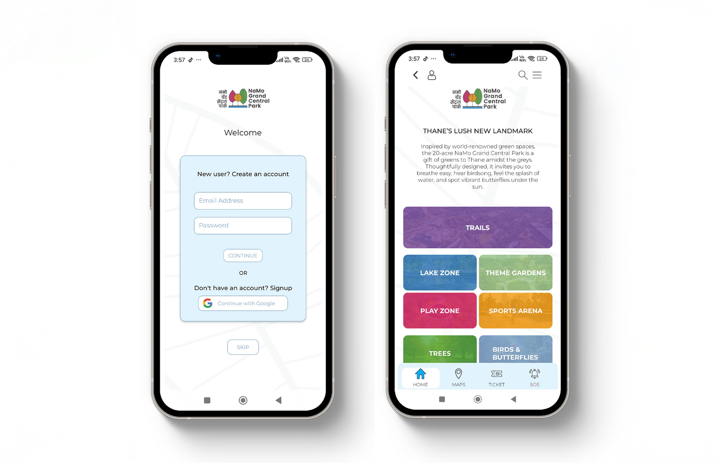 NaMo GCP App